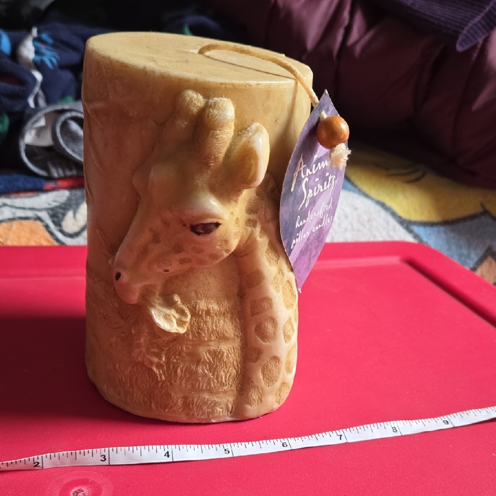 Giraffe Lava Enterprises  Candle - Yellow